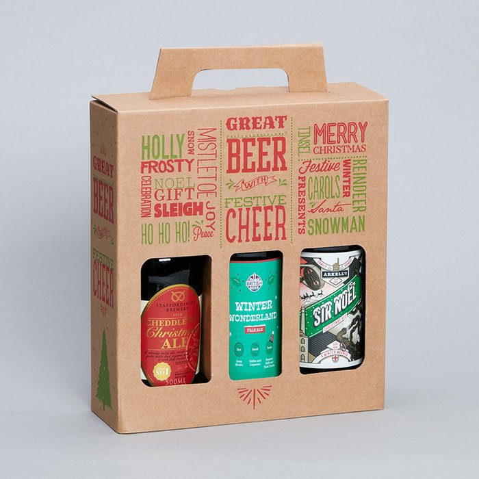 Festive Cheer Beer Trio 3x500ml | Moonpig